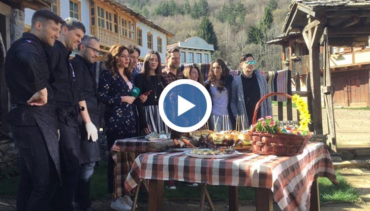 Готвачите са приготвили традиционна трапеза с български рецепти, но с модерен привкус