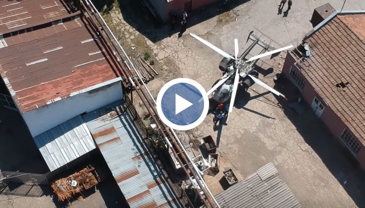 Ексклузивни и кадри от екшъна в двора на „Винпром Свищов“