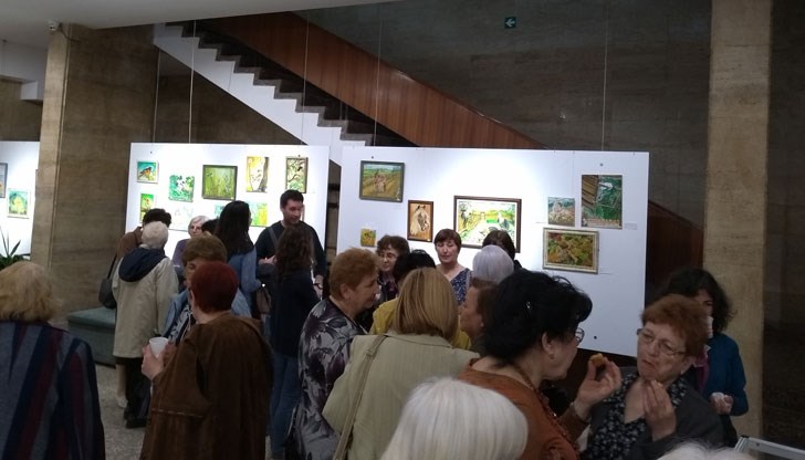 Станка Неделчева с първа изложба в Русе