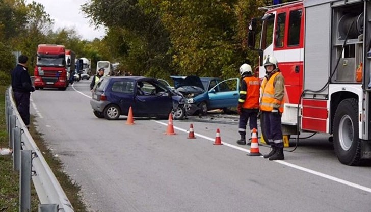 Инцидентът станал на пътя Русе - Варна