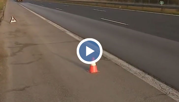 Kатастрофа в аварийната лента на магистрала „Тракия” вчера отне три човешки живота