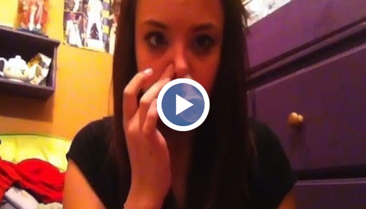 Предизвикателството е кондома да премине през носоглътката и да излезе през устата