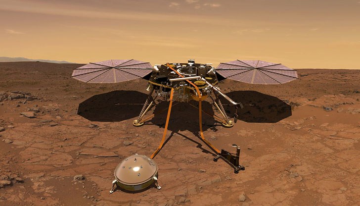 Сондата "ИнСайт" е като научна машина на времето, която ще върне информация за най-ранните етапи на образуването на Марс преди 4,5 милиарда години