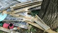 Паркът на младежта прилича на сметище