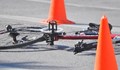 Велосипедистка се натресе в бетонна ограда във Ветово