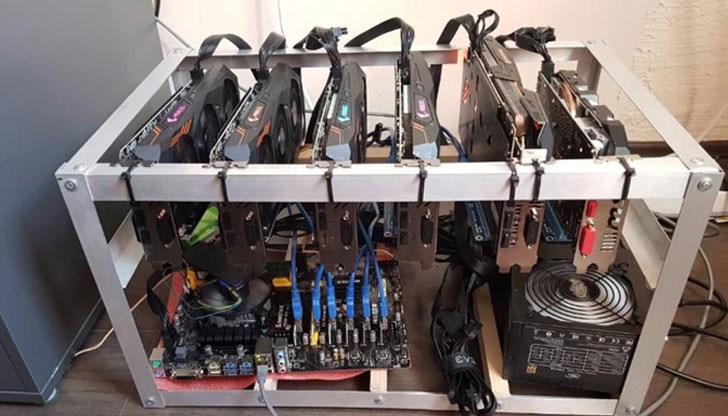 Обирджии задигнаха 40 машини за копаене на криптовалута