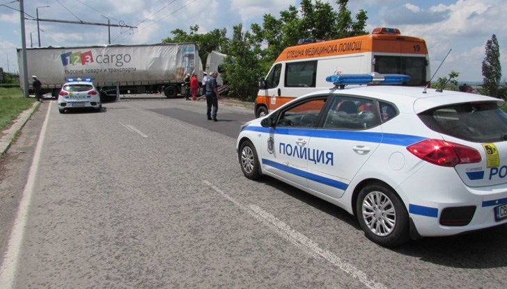 Тираджията се е отървал с охлузване на крака Тираджията се е отървал с охлузване на крака