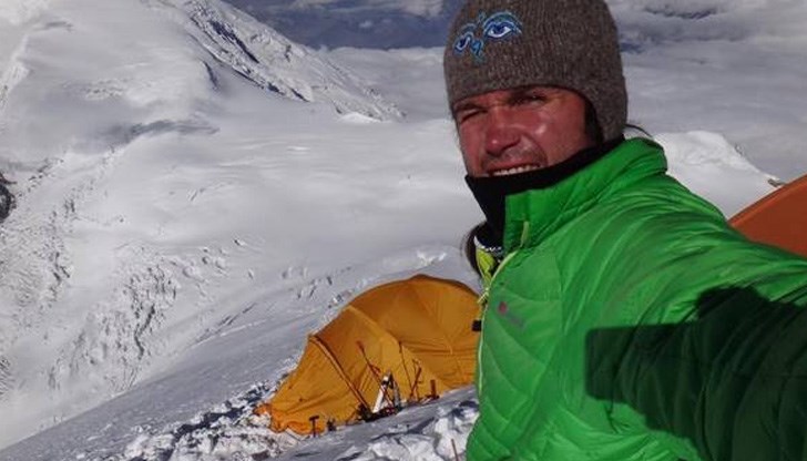Скатов е първият веган, стъпил на Еверест