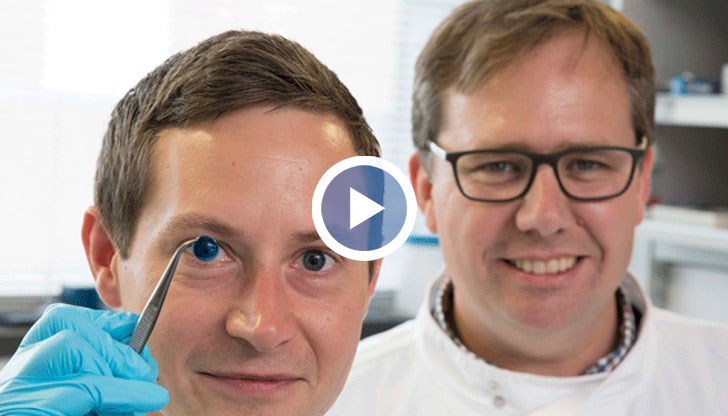 Био гел със стволови клетки спасява зрението