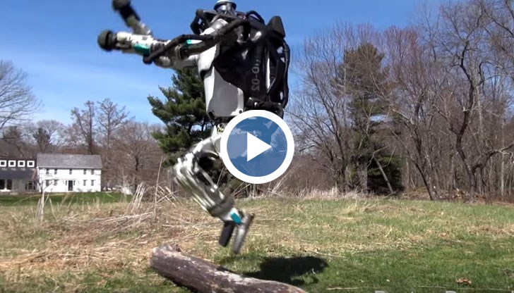 Друг робот на Boston Dynamics - SpotMini, навигира са