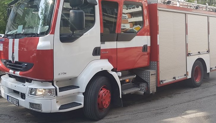 Движението в участъка е спряно Движението в участъка е спряно