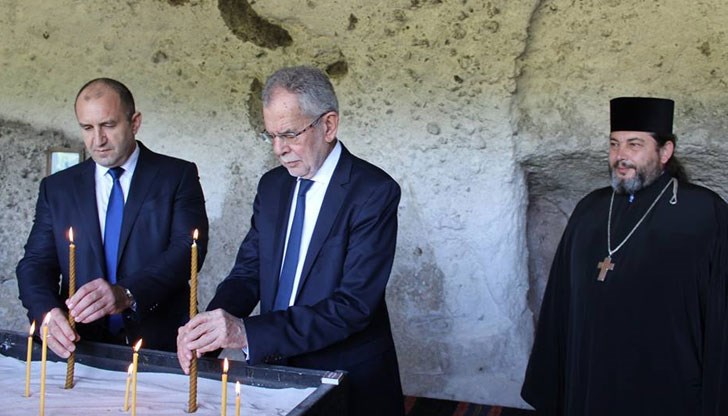 Българският президент бе в компанията на колегата си от Австрия