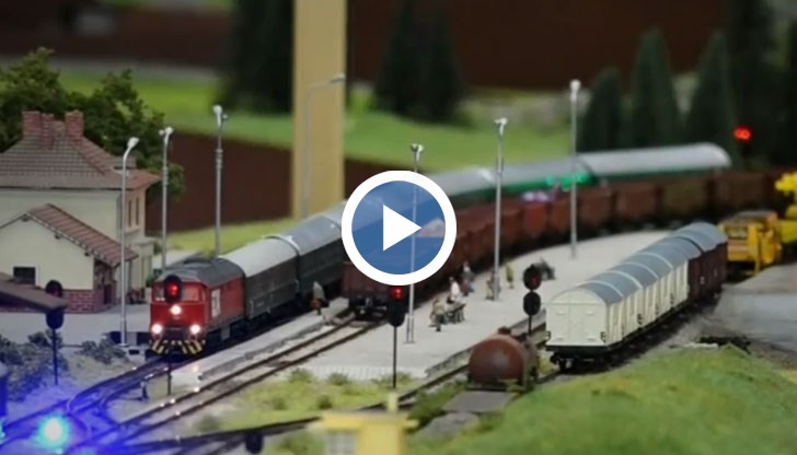 Русе събра рекордно количество миниатюрни влакове