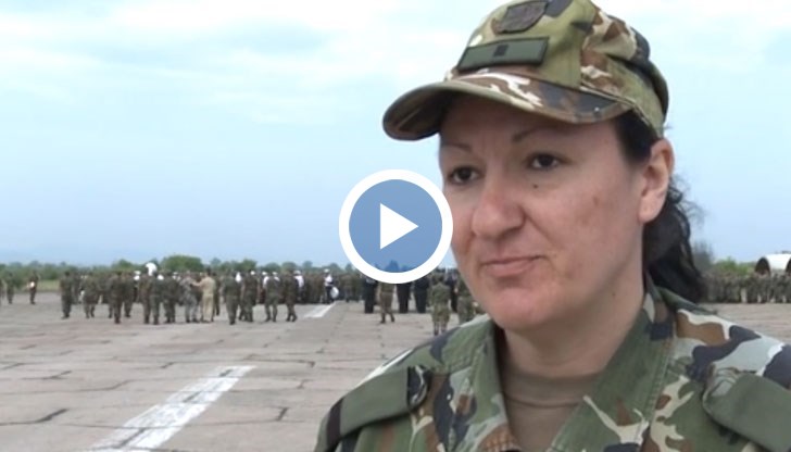 Старши сержант Петя Диханова разказа за тръпката да си част от българската армия