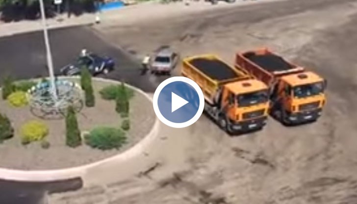 В крайна сметка нарушителката била задържана по-късно, докато се опитвала да избяга