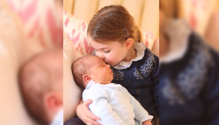 Това са първите официални снимки на новородения принц Луи