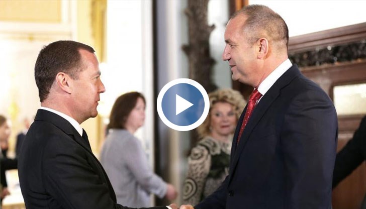 Президентът е на работно посещение в Русия