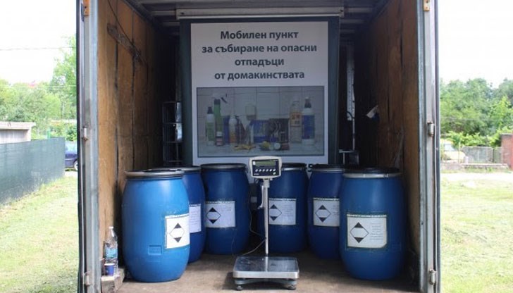 Приканват се русенци да изхвърлят отпадъците си в мобилен пункт