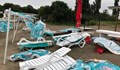 Силна буря помете плажа в Крайморие