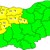 Жълт код в 10 области