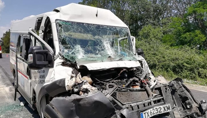 Тежка катастрофа на пътя Добрич – Варна