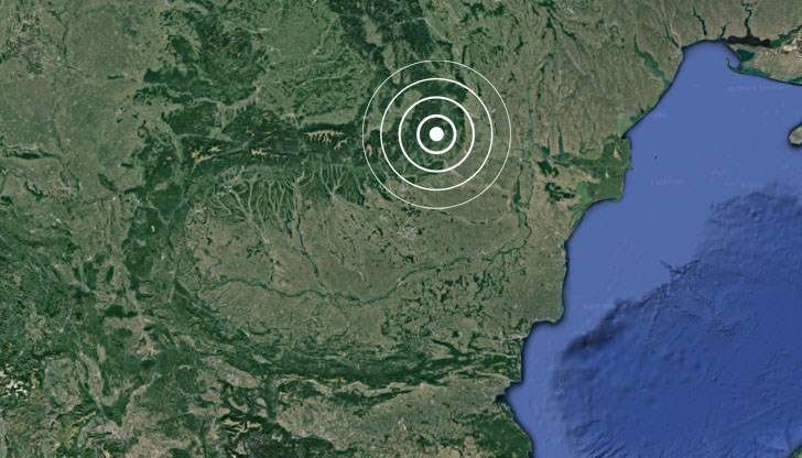 Трусът е регистриран тази вечер в 21:20 часа Трусът е регистриран тази вечер в 21:20 часа