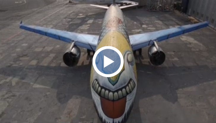 Един уникален проект с над 500 часа рисуване, повече от 1000 флакона боя и екип от 20 души