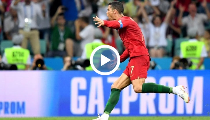 Мегазвездата на Португалия блесна с хеттрик и спаси Португалия срещу Испания в шоу с 6 гола