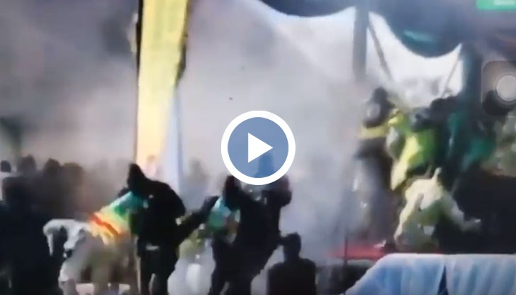 Ексклузивни кадри от експлозията