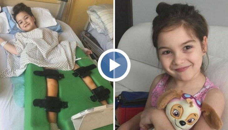 6-годишното дете не може да ходи и тази операция е надежда за нея