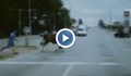 Бягащ бик предизвика хаос на булевард в Пловдив