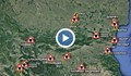 Черните точки на смъртта на картата на България