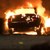 Кола изгоря на пътя Борово - Пет кладенци