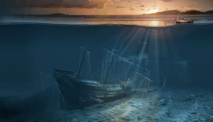 Черно море е перфектно запазено гробище за кораби / Снимката е илюстративна