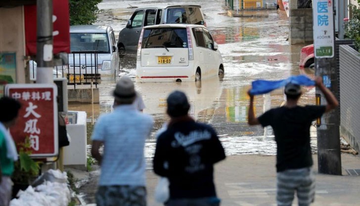 Проливни дъждове връхлетяха Япония в средата на миналата седмица