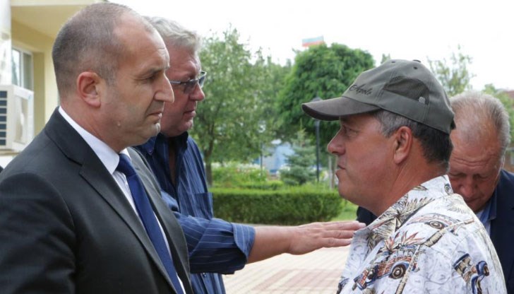 Президентът заяви, че проблемът е, че това е поминъка на хората и тяхната съдба