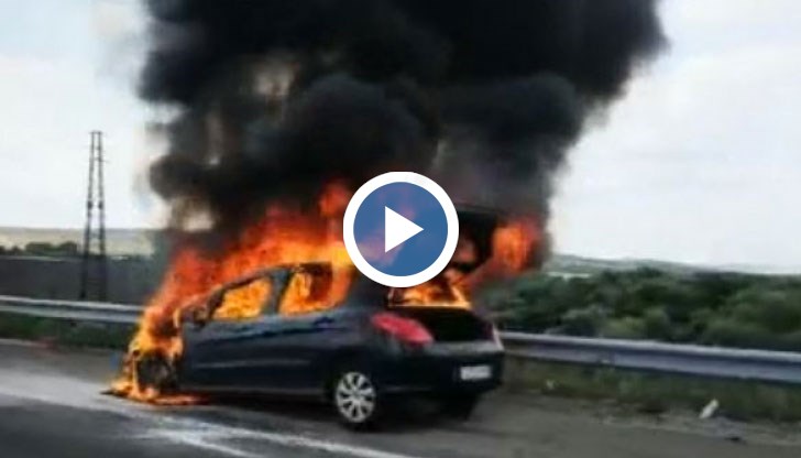 Инцидентът е станал на 333-я километър в посока Бургас