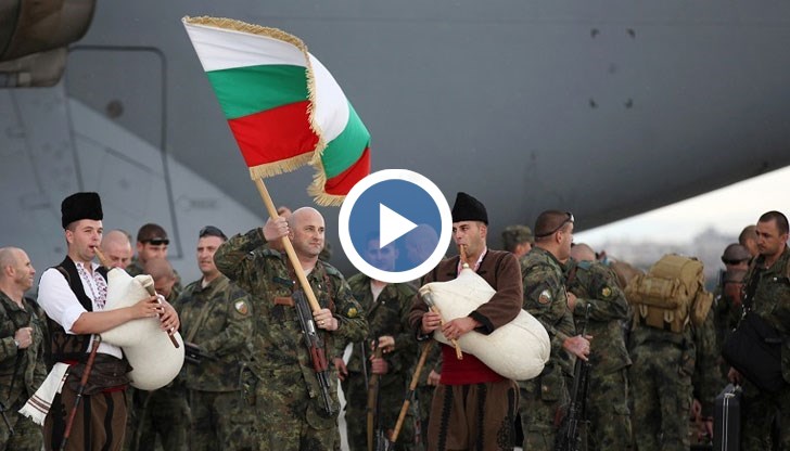 Бойците бяха посрещнати от вицепремиера Красимир Каракачанов