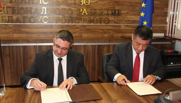 Днес беше подписано споразумение с китайската компания Днес беше подписано споразумение с китайската компания