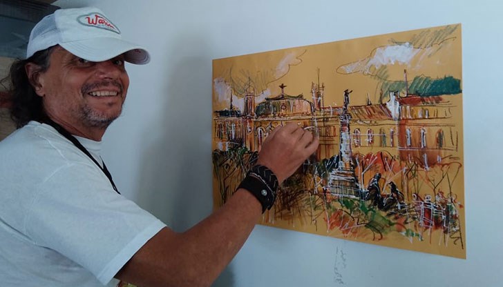 Малките приятели на музея имаха за задача да изобразят емблематични сгради и паметници от Русе