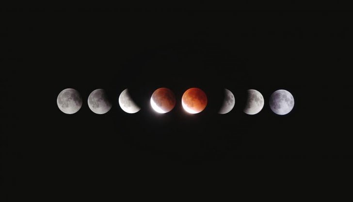 Луната ще бъде с червеникав цвят и ще се появи т.нар. Кървава Луна