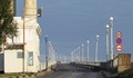 Слагат LED осветление на Дунав мост