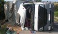 Пиян шофьор обърна камион на пътя Разград – Киченица
