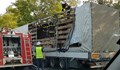 Камион се запали на Мойсев баир