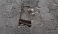 Пропадащ тротоар на пъпа на центъра в Русе