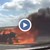 Кола изгоря като факла на магистрала "Тракия"