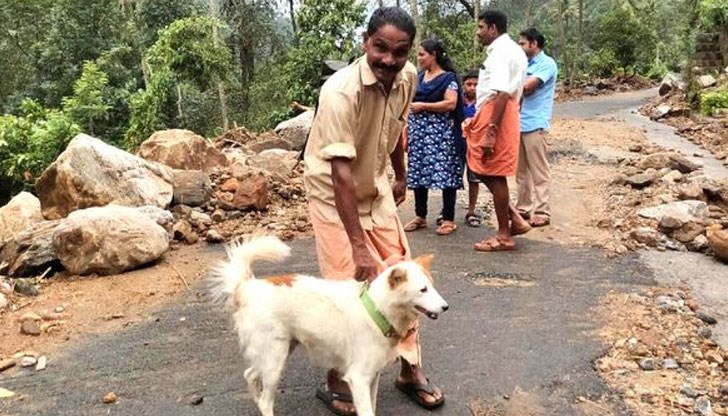 Къщата на семейството рухнала заради свлачище