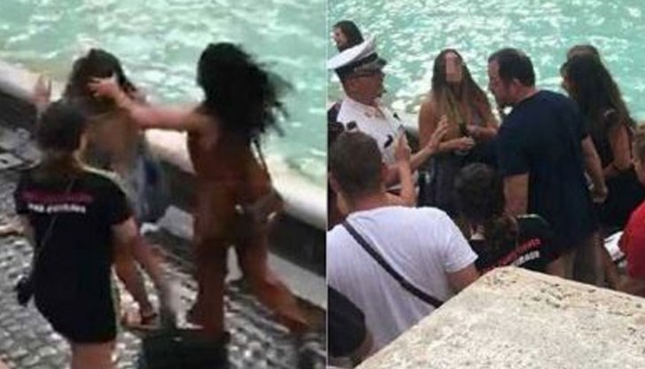 Боят бил спрян, след като двама полицаи се намесили