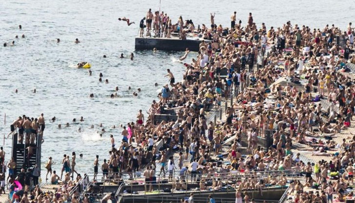 Рекордът беше счупен в понеделник, а днес бе 65-ият пореден ден с температури над 25 градуса