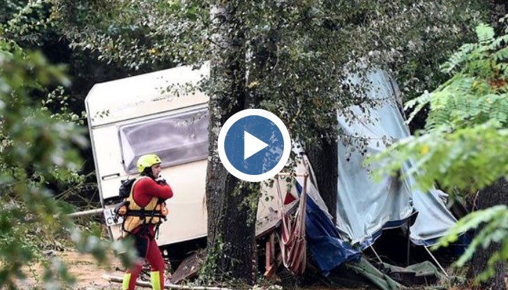 70-годишен германец е в неизвестност, след като караваната му била отнесена от придошлата вода